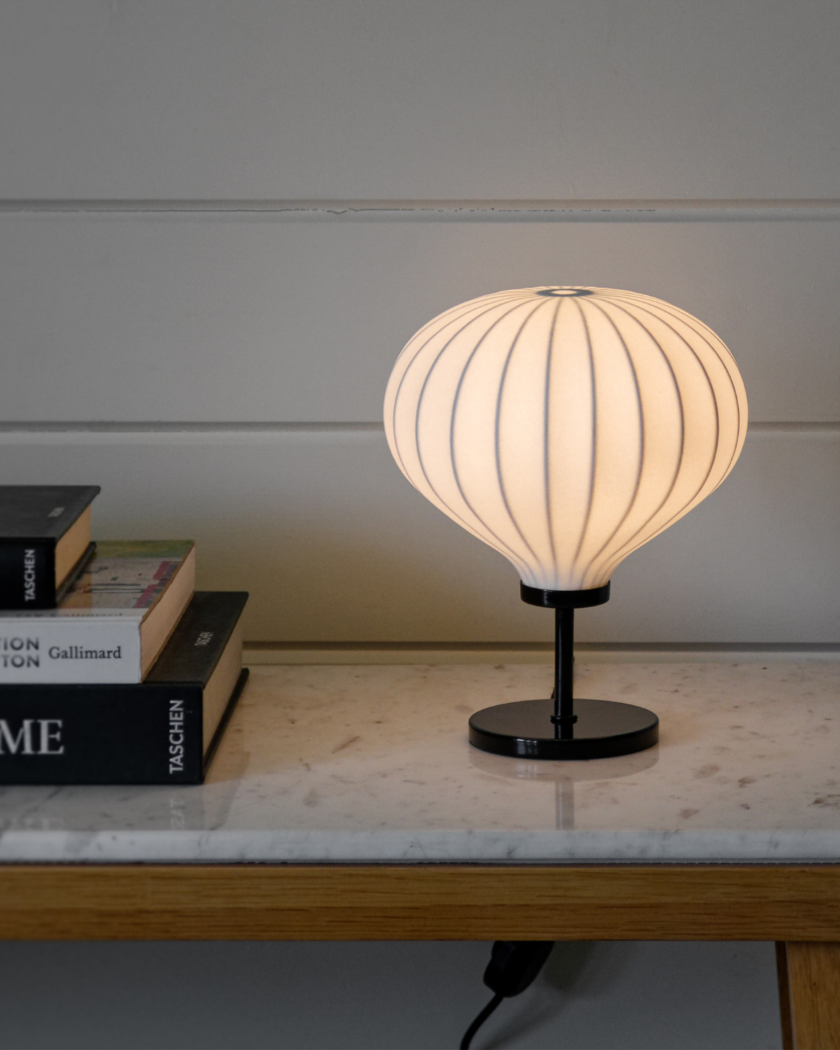 Glowmere Nimbus Pleated Shade Hot Air Balloon Table Lamp view 4