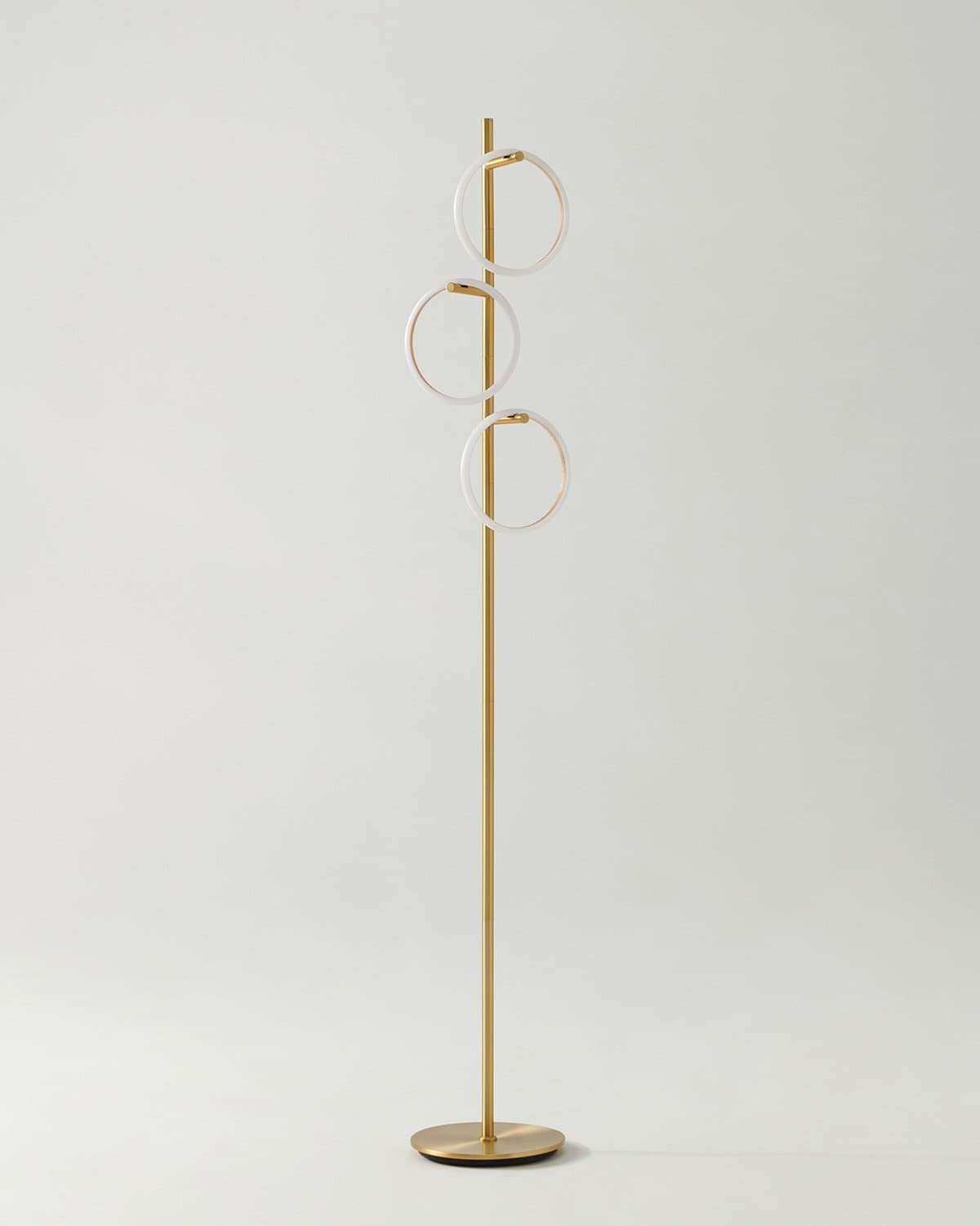 Glowmere Saturn Three Ring Pedal Switch Floor Lamp view 6