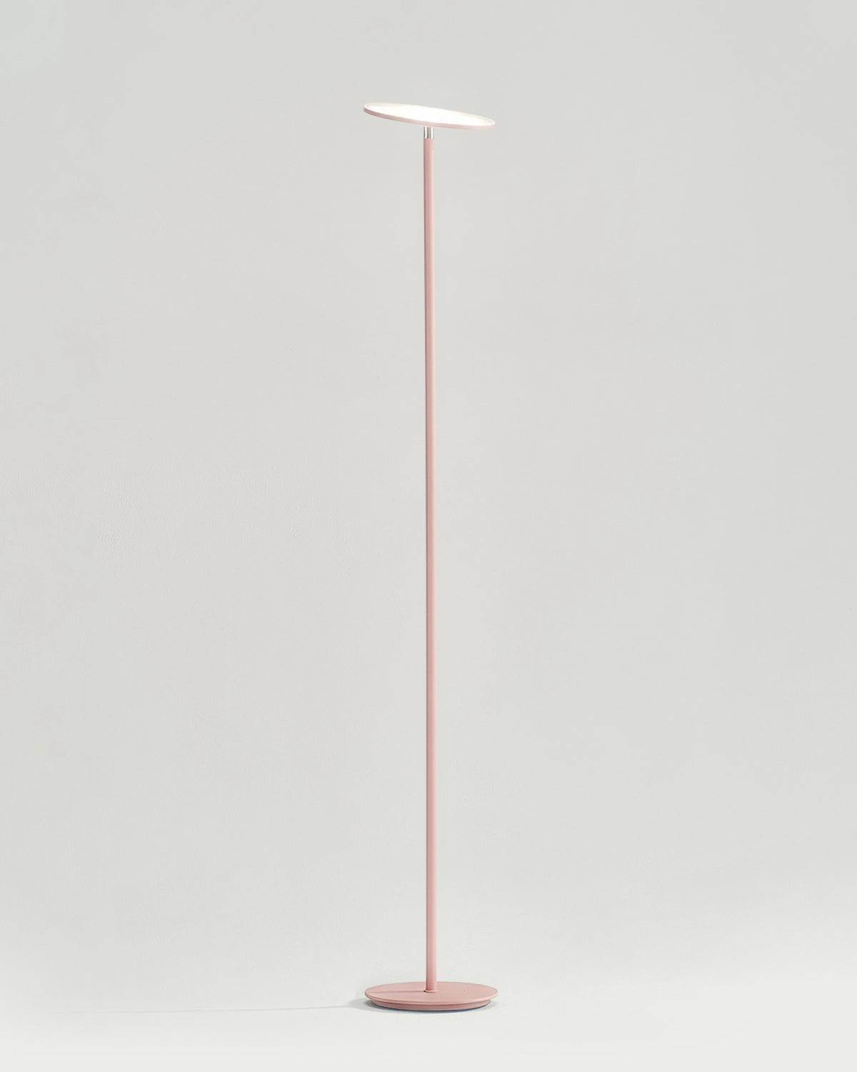 Glowmere Sky Torchiere LED Floor Lamp in pink