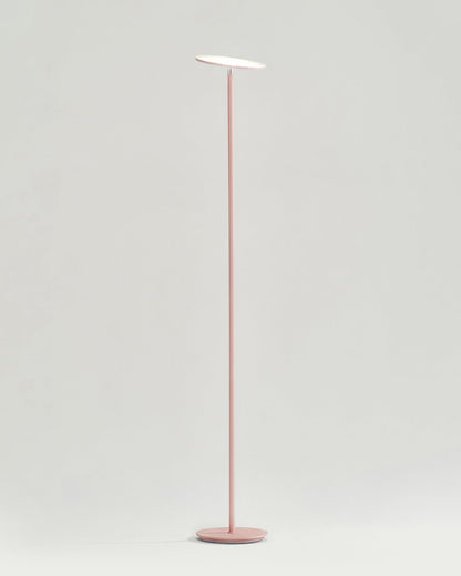 Glowmere Sky Torchiere LED Floor Lamp in pink