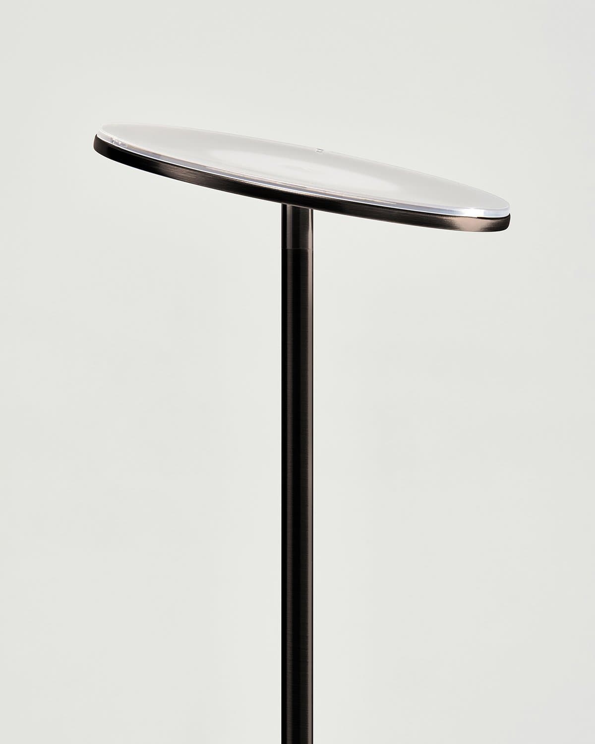 Glowmere Sky Torchiere LED Floor Lamp in black