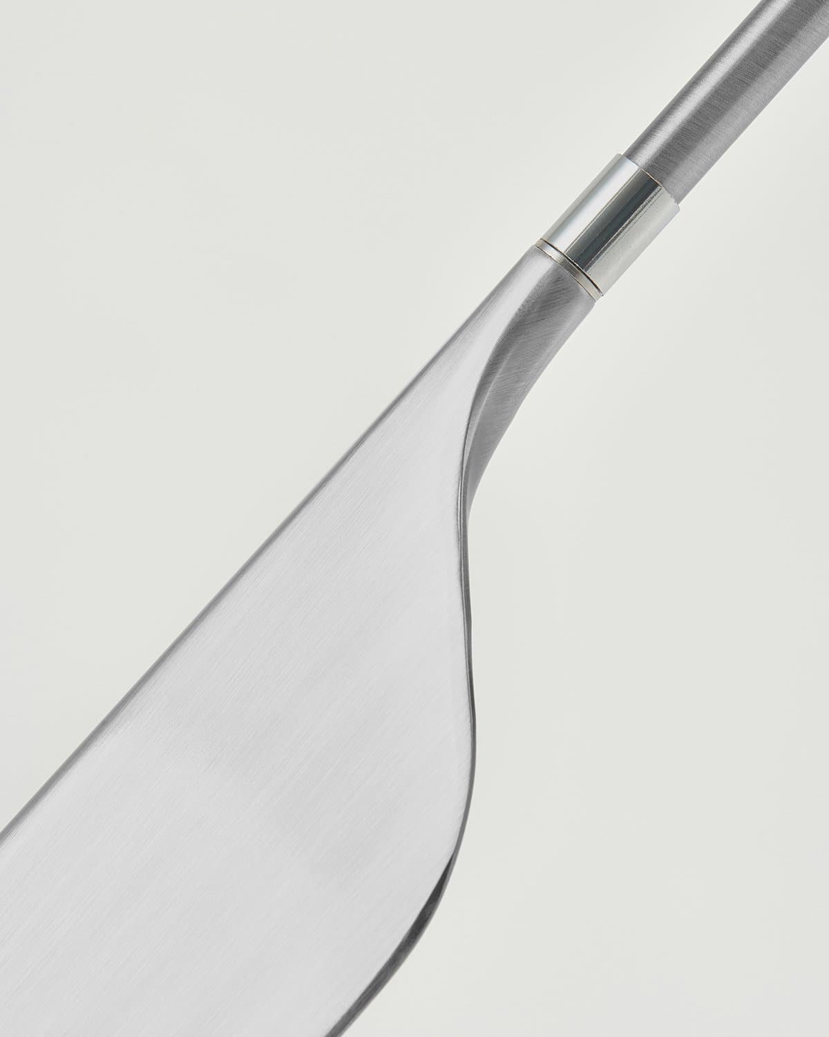 Glowmere Leaf Reading LED Floor Lamp with Touch Dimmer in silver