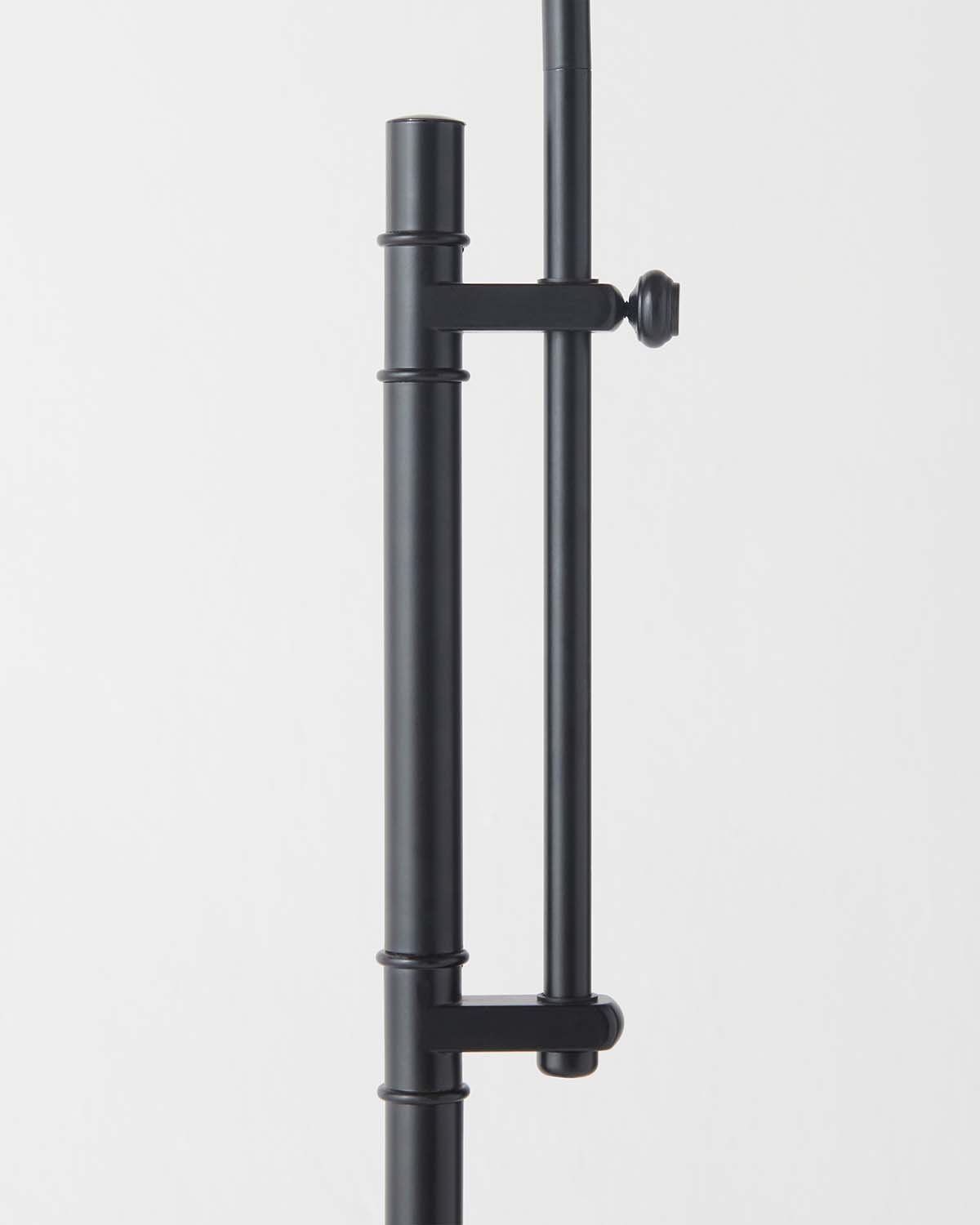 Glowmere Leo Black Arc Floor Lamp with Marble Base view 5