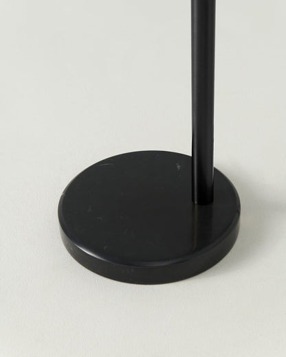 Glowmere Trilage Three Light Adjustable Arm Floor Lamp in black