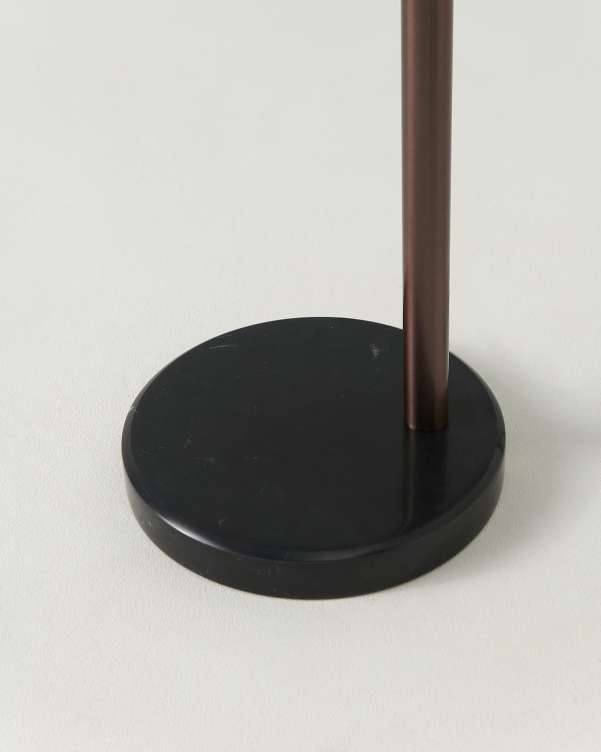 Glowmere Trilage Three Light Adjustable Arm Floor Lamp in bronze