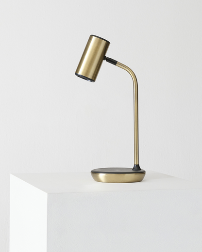 Glowmere Ezra LED Desk Lamp with Wireless Charging view 4