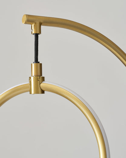 Glowmere 2 Ring Integrated LED Table Lamp with Touch Dimmer view 4