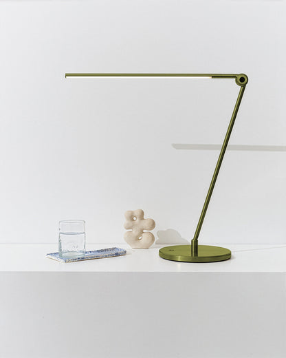 Glowmere Libra Minimalist LED Table Lamp in green
