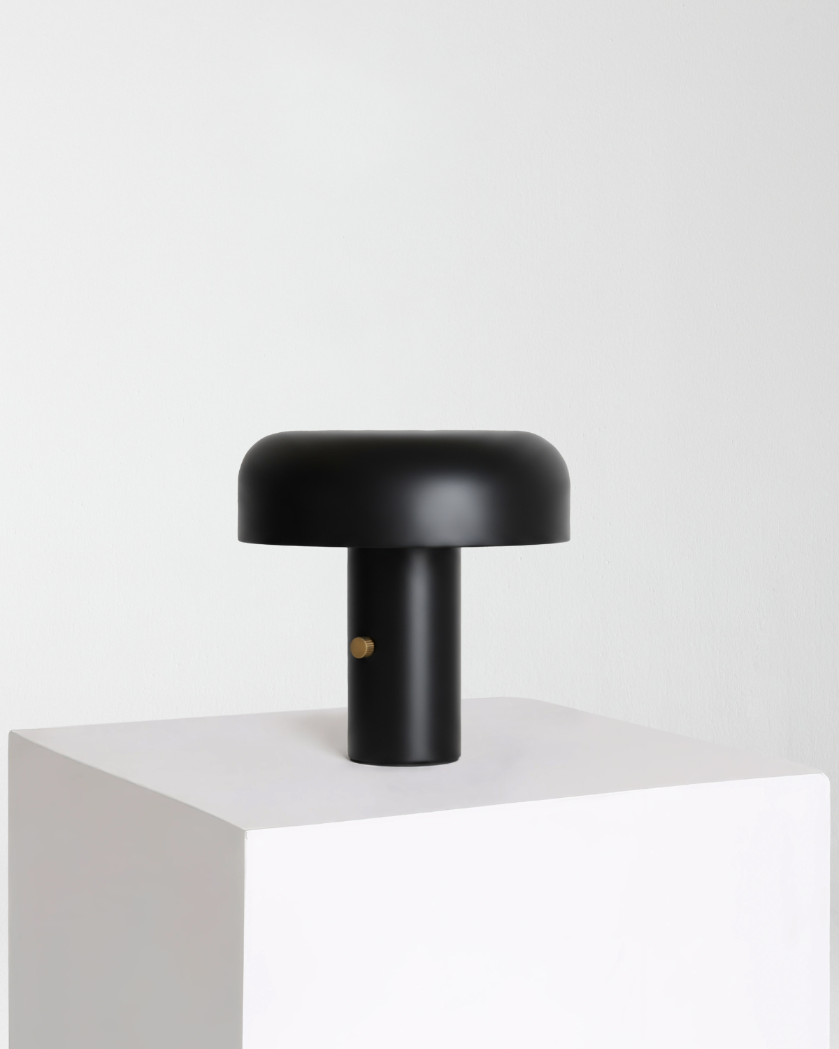 Glowmere Anita Mushroom Metal Shade Table Lamp with Rotary Dimmer view 7