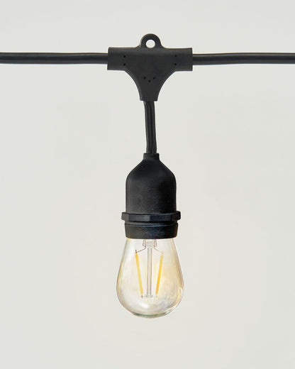Glowmere Ambience Pro 1W LED Edison Plug In String Lights view 2