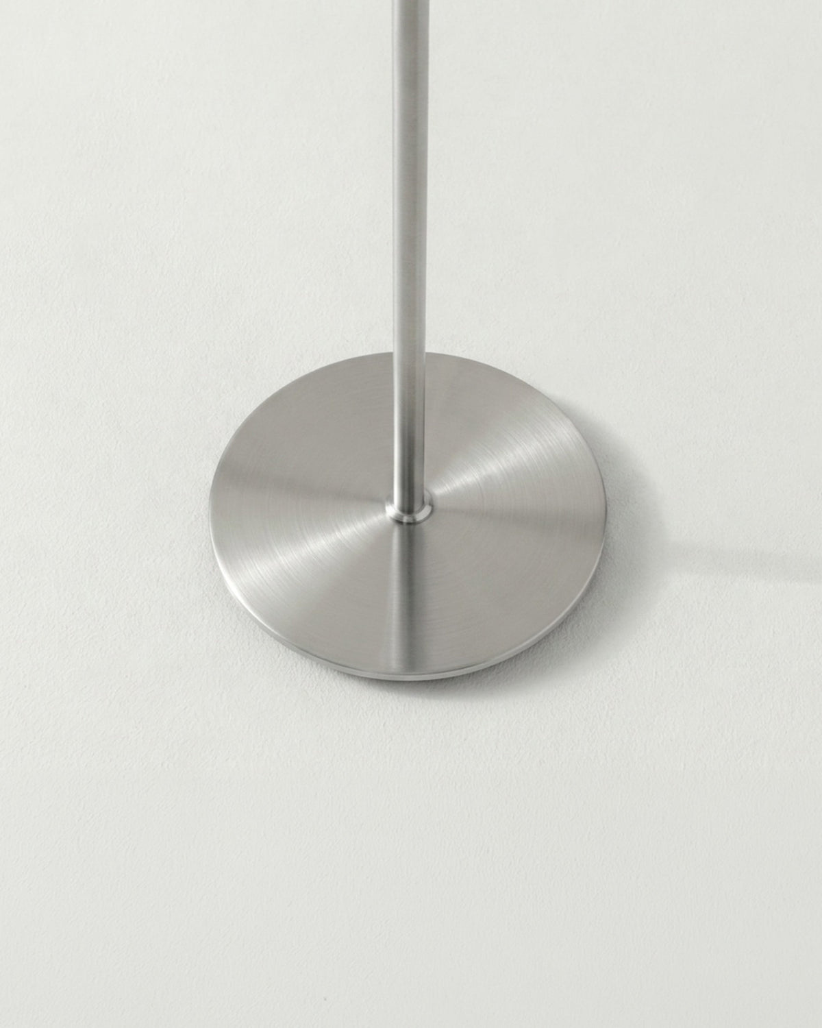 Glowmere Gemini Touch Stem Floor Lamp in nickel