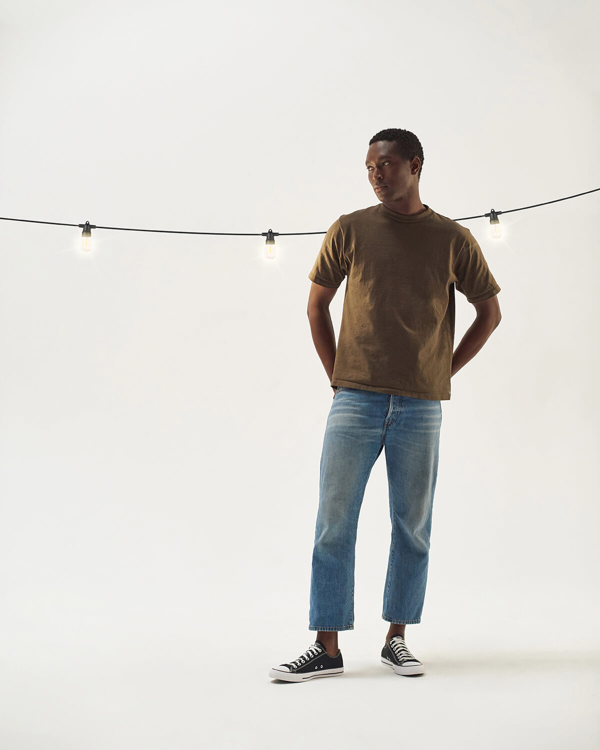 Glowmere Ambience Pro Solar Non Hanging Edison String Lights view 2