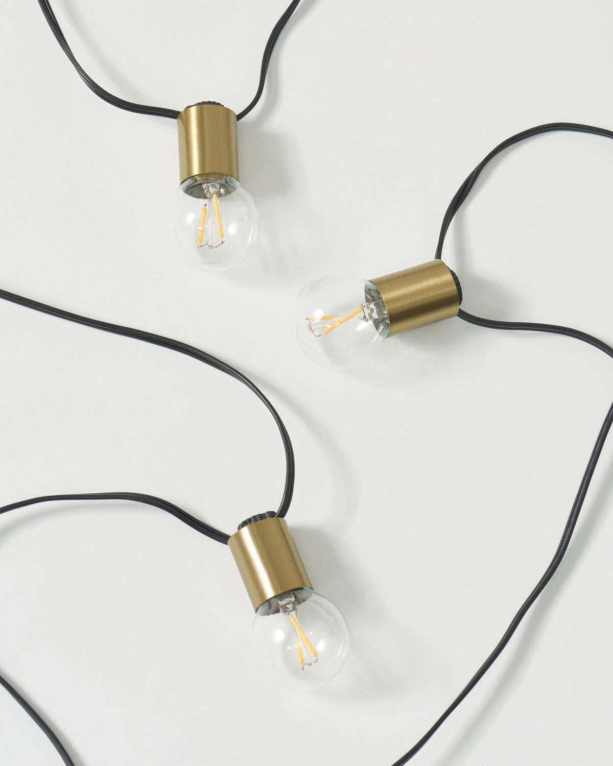 Glowmere Glow Globe LED Plug In String Lights overall view