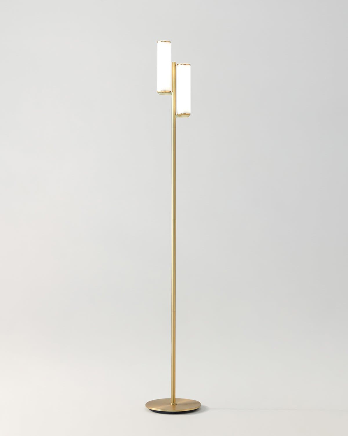 Glowmere Gemini Touch Stem Floor Lamp overall view