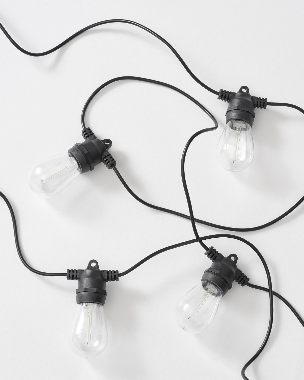 Glowmere RGB Hybrid Plug In and Solar String Lights with Remote overall view