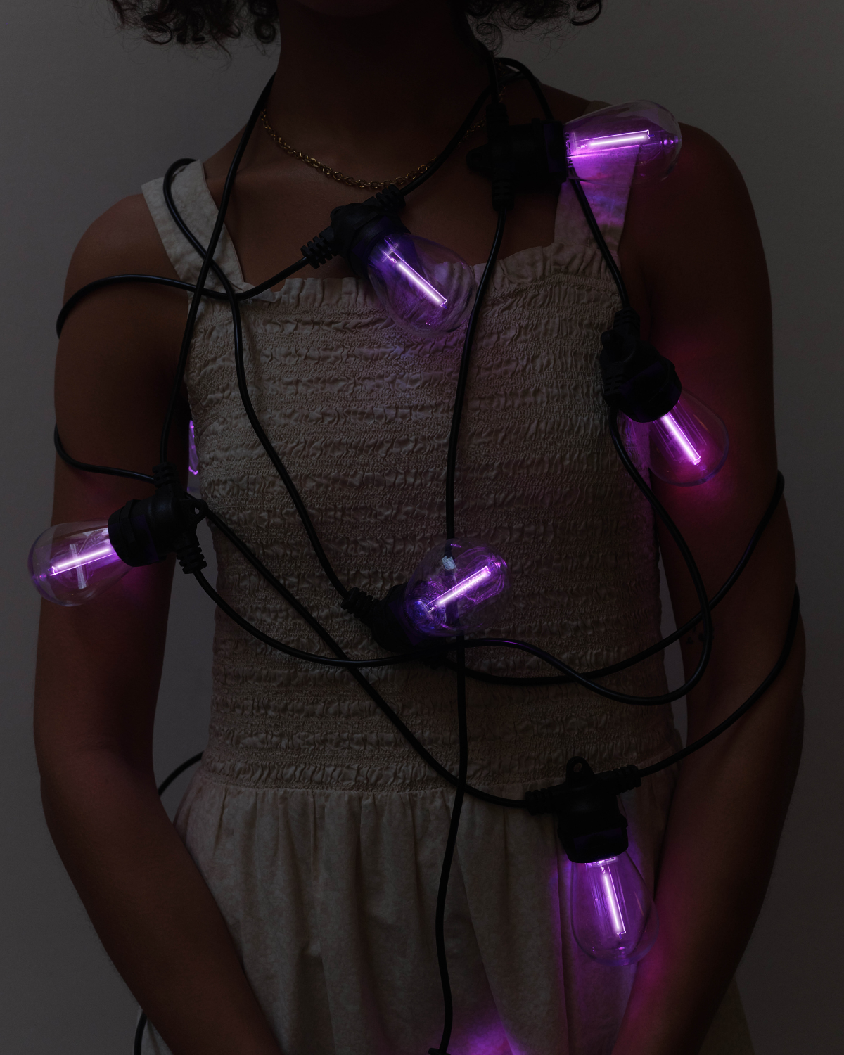 Glowmere RGB Hybrid Plug In and Solar String Lights with Remote view 8