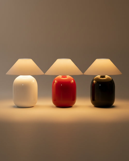 Glowmere Ren Rechargeable Touch Dimming Portable Lamp overall view
