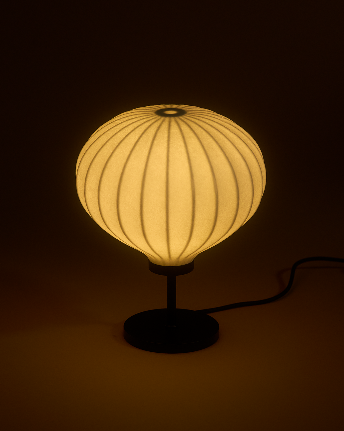 Glowmere Nimbus Pleated Shade Hot Air Balloon Table Lamp view 3