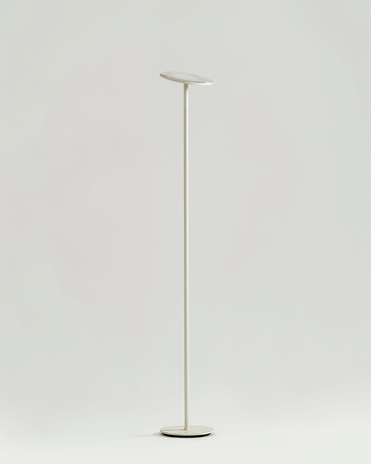 Glowmere Sky Torchiere LED Floor Lamp in cream