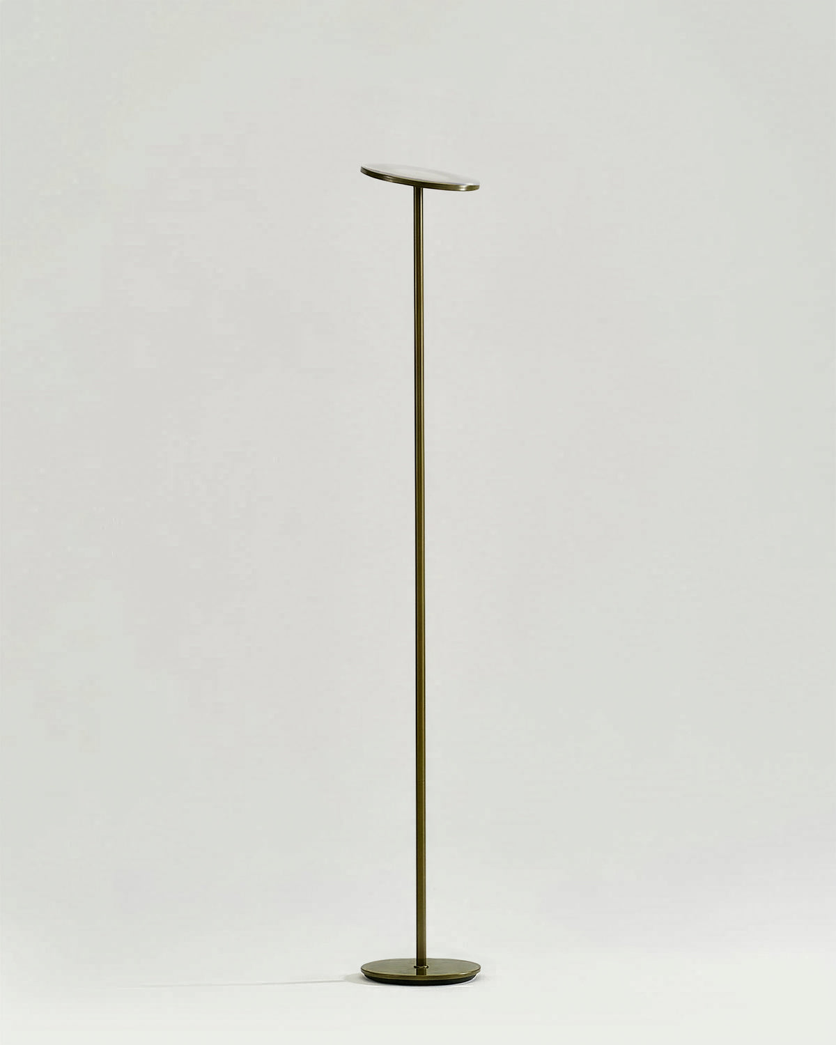 Glowmere Sky Torchiere LED Floor Lamp in green