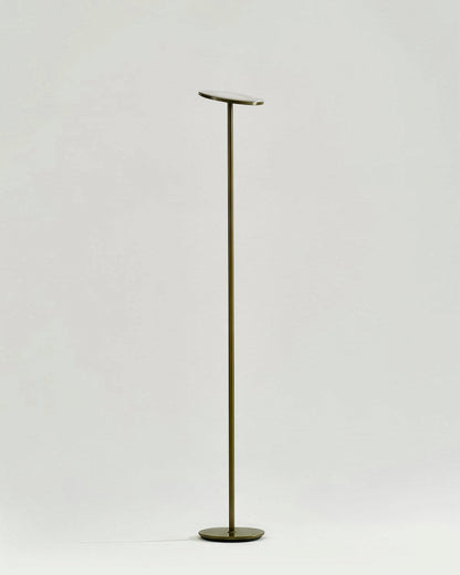 Glowmere Sky Torchiere LED Floor Lamp in green