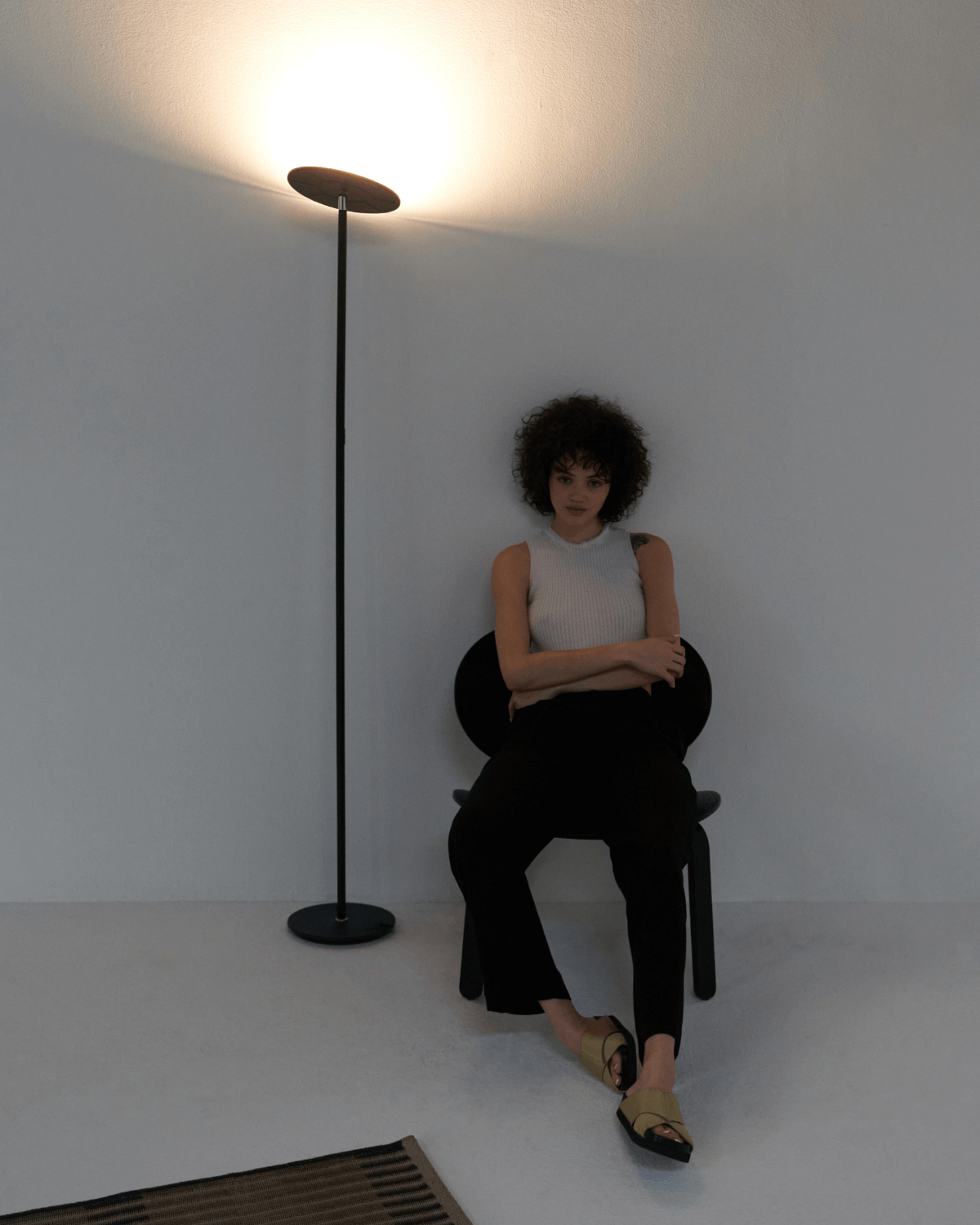 Glowmere Sky Torchiere LED Floor Lamp view 5