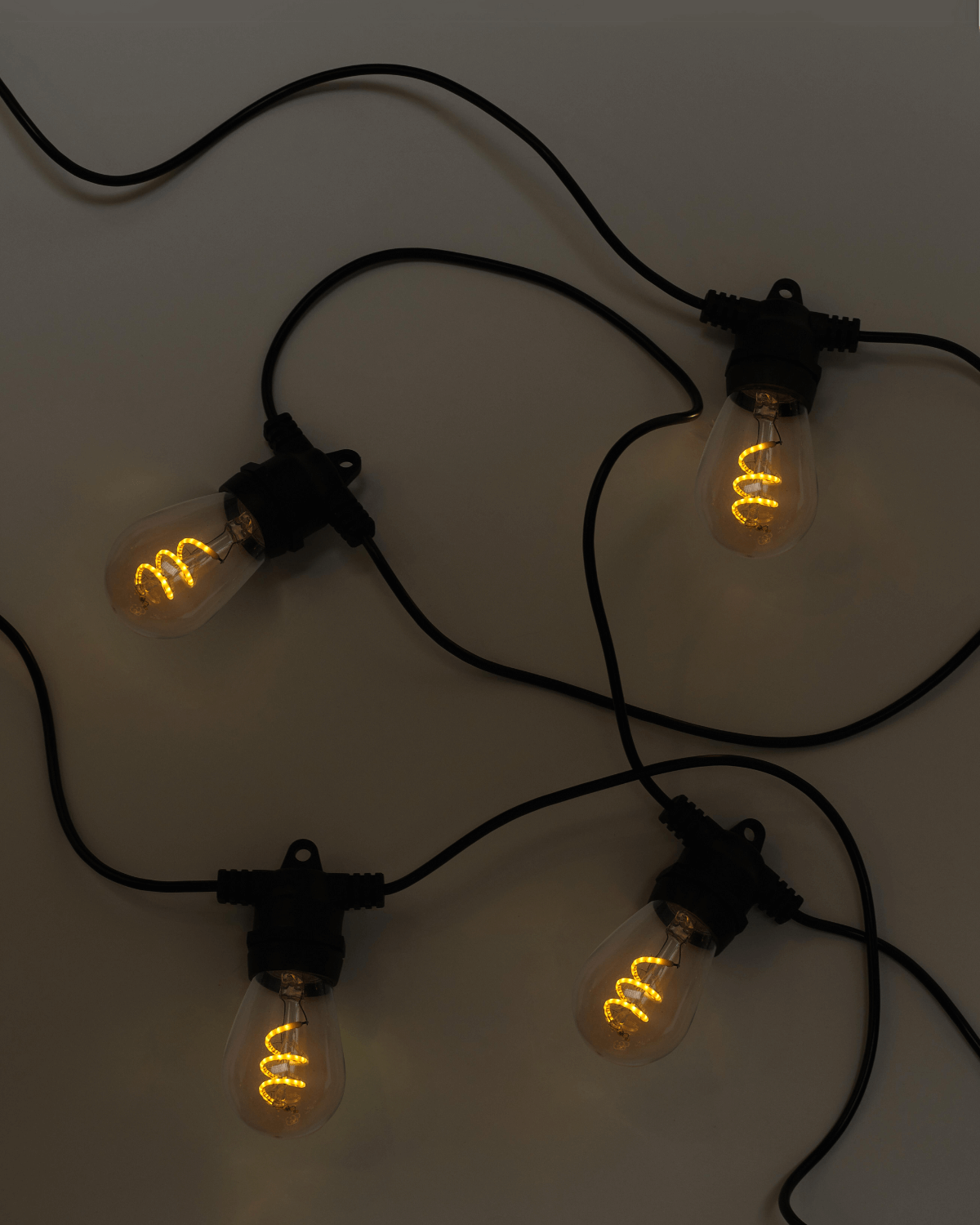 Glowmere Spiral Solar String Lights with Remote view 2
