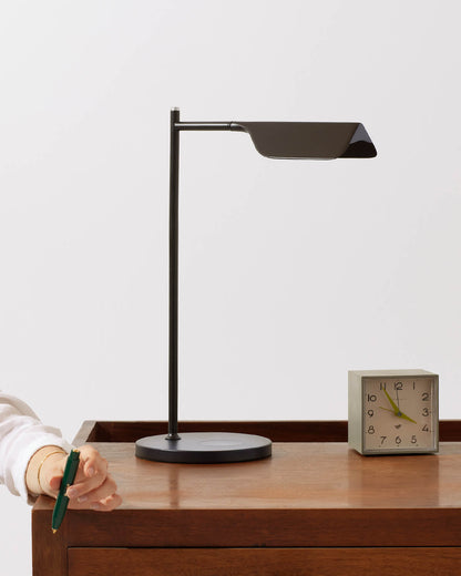 Glowmere Leaf Swing Arm Table Lamp with Wireless Charger overall view