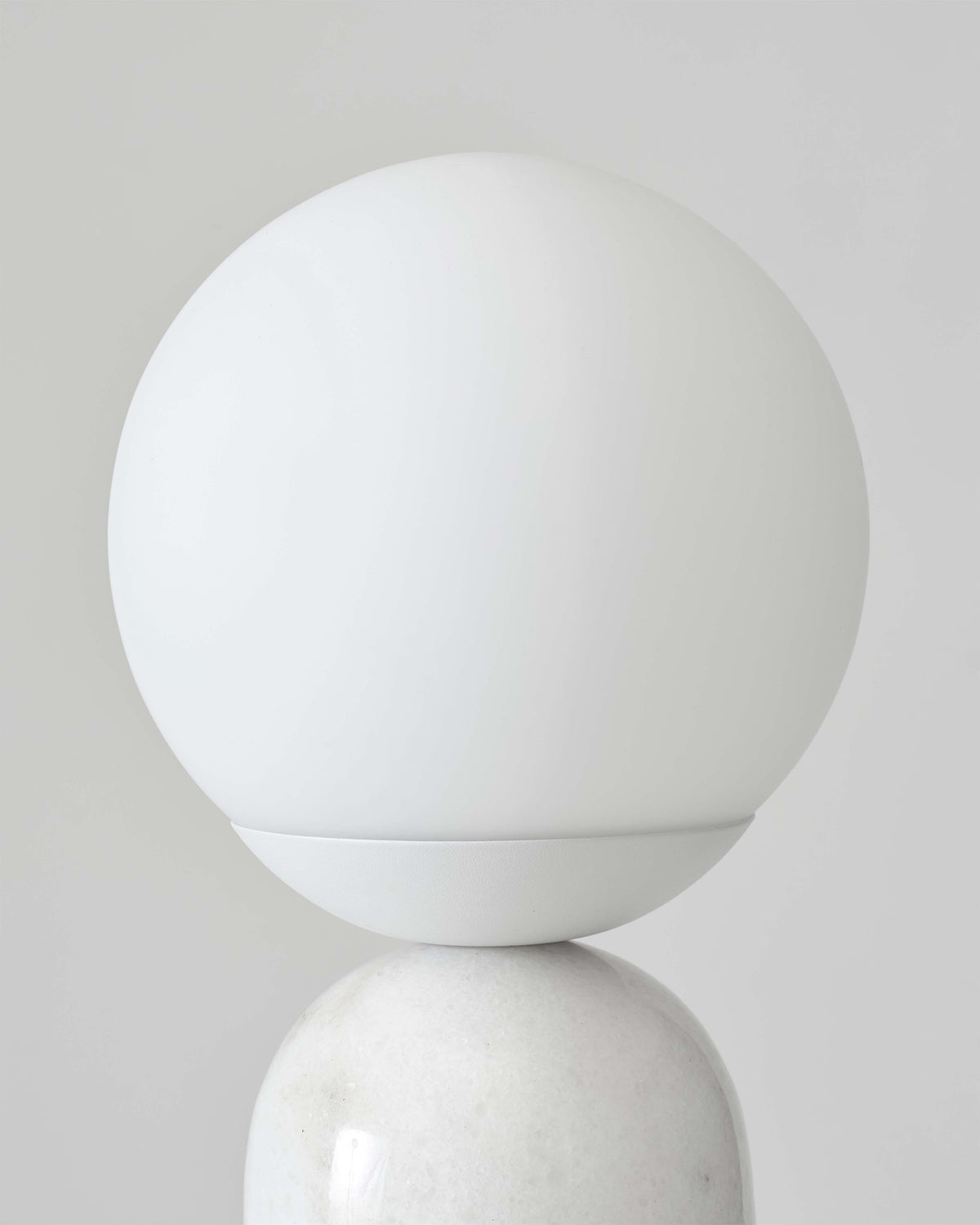 Glowmere Mila Marble Globe Table Lamp view 5