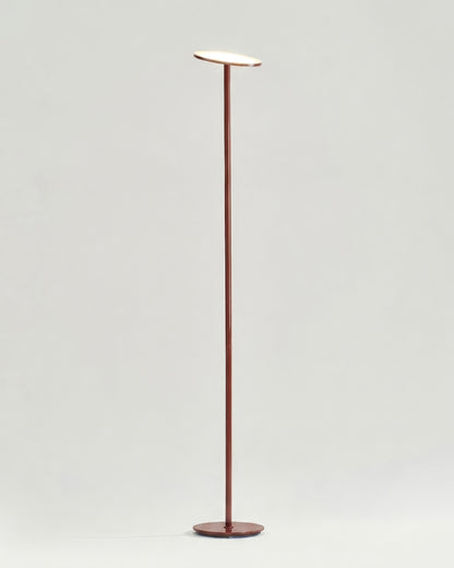 Glowmere Sky Torchiere LED Floor Lamp in red